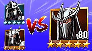 TMNT Legends Shredder & Shredder Classic VS Shredder