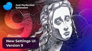 Just Perfection GNOME Shell Extension Version 9 - New UI for Settings