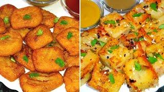 10minutes quick and easy snacks breakfast nasta recipe without any hardworkAloo nasta,Suji nasta