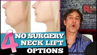 4 PROVEN Neck Lift Methods WITHOUT SURGERY // Dr Rajani