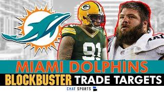 5 Miami Dolphins BLOCKBUSTER Trade Targets Ft. Preston Smith & Ben Cleveland | Dolphins Trade Rumors
