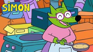 Grandma Wolf's Snacktime  | Simon | New Season 5 Full Episode | Cartoons for Kids