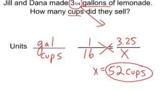 Converting Measurements Using Proportions