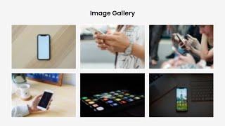 Create Image Gallery With Image Preview Features | HTML CSS JavaScript