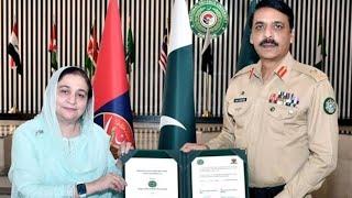 MOU signed between NDU and GCU - Asif Ghafoor #gculahore #vcgcu #pakarmy #asifghafoor