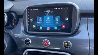 Fiat 500X 2014-2019 year Removal radio + parking camera.