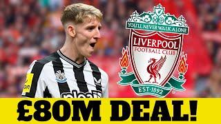 LIVERPOOL PLOT NEW ANTHONY GORDON BID AFTER ‘£80M’ NEWCASTLE REVEAL!?