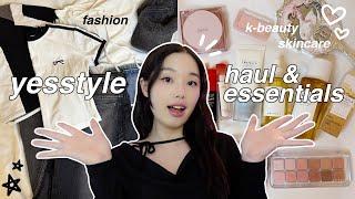 YESSTYLE FALL 2024 HAUL: Must-Have Fashion, K-Beauty, Skincare Essentials