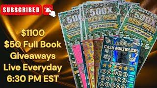 LIVEFull Book Of $50 500x Money Maker!