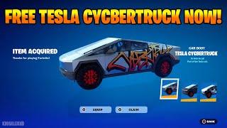 How To COMPLETE ALL SUMMER ROAD TRIP QUEST CHALLENGES in Fortnite! (Unlocked Tesla Cybertruck Decal)