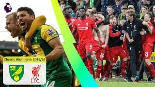 A Nine Goal Thriller | Norwich 4-5 Liverpool | Classic Premier League Highlights