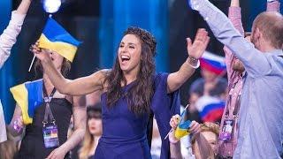 Украина лучшая! Ukraine wins with Jamala and her song 1944.