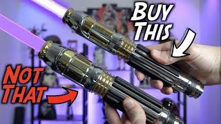 Star Wars Galaxy's Edge Mace Windu Lightsaber VS Neopixel from Artsabers!