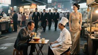 A street vendor cures the chairman’s anorexia with a bowl of noodles, and marries his granddaughter!