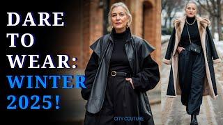 Why 2025 Winter Fashion Will Shock Traditionalists! Are You Brave Enough? Fashion Over 50!