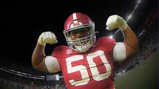 Tim Smith #50 Alabama Highlights