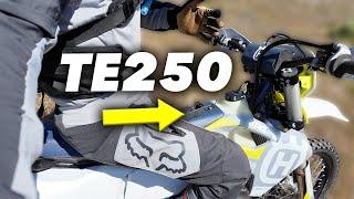 This NEW 2024 Husqvarna TE250 IS AMAZING!!