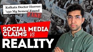 Kolkata Doctor's Tragic Death: Fact vs fiction | Exposing the Truth