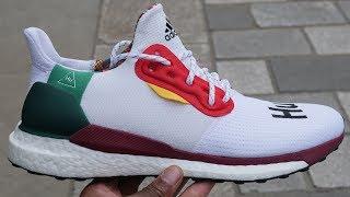 Worst Model? Pharrell Williams x Adidas Solar Hu Glide Quick Look & On Feet