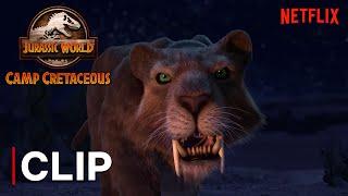 The Saber-Toothed Tiger | JURASSIC WORLD CAMP CRETACEOUS | NETFLIX