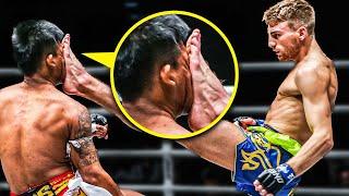 Jonathan Haggerty's DANGEROUS Western Muay Thai Style 