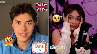 AN ACTOR ON OMEGLE?  | I got too shy to rizz him up 