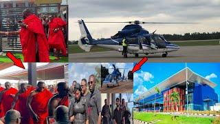 Watch How Helicopter Arrives@ Prempeh1 INT Airport Wth Body Of Dr Osei Kwame Despite’s Mother-In-Law