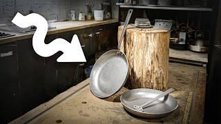 The Chef’s FAVORITE Pan: Making a Carbon Steel Heirloom! DIY HouseMade Kit