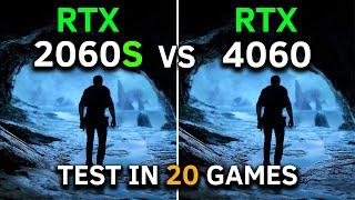 RTX 2060 SUPER vs RTX 4060 | Test In 20 Games at 1080p | 2023