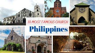 10 Most Famous Churches In Philippines | 2022 || #church #catholicchurch