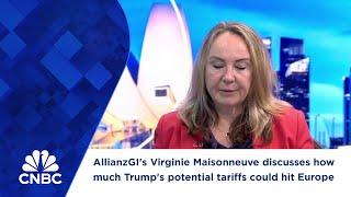 AllianzGI's Virginie Maisonneuve discusses how much Trump's potential tariffs could hit Europe