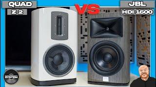 JBL HDI 1600 VS Quad Z2 HiFi Speaker Sound Demo Comparison !