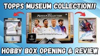 NEW! Topps UCL Museum Soccer 2023/24 hobby box opening & review!