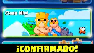 ¡CLASH MINI como NUEVO MODO DE JUEGO!  FECHA DE LANZAMIENTO  - noticias clash royale