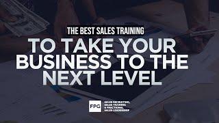 Learn How to Grow Your Business with FPG Sales Training | FPG