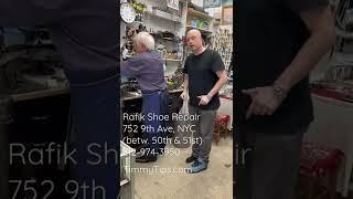 Rafik Shoe Repair  |  752 9th Ave, NYC  |  (212) 974-3950