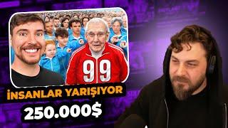 Elraenn | 1-100 Yaşındakiler 250.000$ İçin Yarışıyor Tepki! | MrBeast