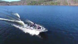 Landing Phantom 4 on a moving boat