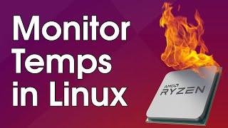 How to Monitor RYZEN CPU Temps in Linux