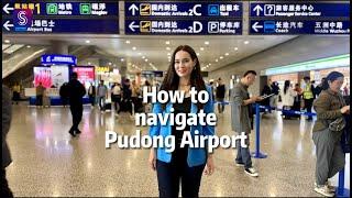 How to get to your destination from Pudong airport of Shanghai?