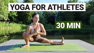 30 Min Yoga For Athletes to Improve Mobility & Aid Recovery