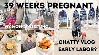 Weekly vlog: 39 weeks pregnant | early labor?