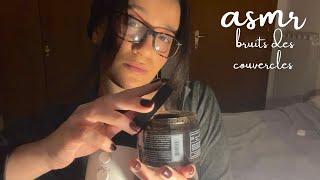 asmr fr | bruits des couvercles, lid sounds (trying asmr in French) 