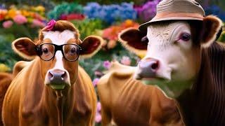 FUNNY COW DANCE 4 │ Cow Song & Cow Videos 2024 │Official Music Video