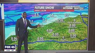 Thursday, January 6, Morning Weather Forecast