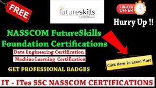 NASSCOM FutureSkills Foundation Certifications | Futureskills Free Certified Courses