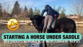 Starting A Horse Under Saddle | Talk Through Vlog