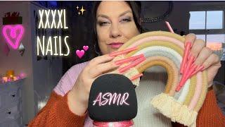 ASMR / Unplanned Triggers SUPER Long Nails!