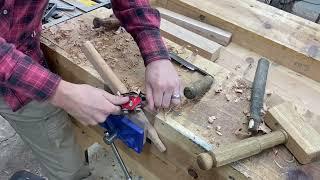 Woodworking Hand Tools ASMR no talking no music.