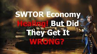 SWTOR News | The In Game Economy is FINALLY Healing!  Will it Be Enough?!?!?